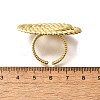 Brass Cuff Rings for Women RJEW-Q008-03G-3