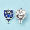 Alloy Rhinestone Connector Charms FIND-C019-10AS-03-2