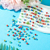 Picasso Baking Paint Glass Seed Beads SEED-TA0001-61B-6