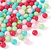 Opaque Acrylic Beads OACR-TAC0014-06F-2