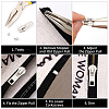 30Pcs Alloy Replacement Zipper Sliders FIND-BC0002-20-3
