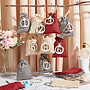 24Pcs 3 Colors Rectangle Christmas Linen Gift Bags with Number 1~24 Pendant Ornaments ABAG-WH0035-039-4