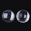 Transparent Glass Cabochons GGLA-R026-50mm-B-2