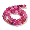 Natural Agate Beads Strands G-M437-C01-01J-3