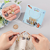 12Pcs 4 Style Alloy Enamel Dog Charms Locking Stitch Makers HJEW-PH01589-3