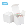 Foldable Creative Kraft Paper Box CON-WH0062-04B-5