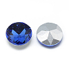 Pointed Back Glass Rhinestone Cabochons RGLA-T029-10mm-12-2