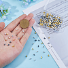 300Pcs 3 Colors Electroplated Non-magnetic Synthetic Hematite Bead G-DC0001-44-3