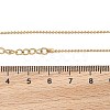 Ion Plating(IP) 304 Stainless Steel Ball Chain Bracelet for Women BJEW-G667-10G-3