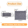 2Pcs 2 Styles Wool Felt Bag Organizer Inserts FIND-WR0007-26A-2