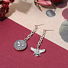 SHEGRACE 925 Sterling Silver Asymmetrical Earrings JE850A-5