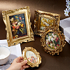 4Pcs 4 Styles Resin Photo Frame Stand DJEW-DC0001-19-3