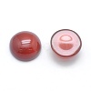 Natural Carnelian Cabochons G-E492-H-14-2