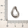 Non-Tarnish 304 Stainless Steel Linking Rings STAS-Q316-04A-P-3