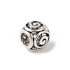 Tibetan Style Hollow Out Alloy European Beads TIBE-Q090-48AS-2