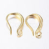 Brass Earring Hooks X-KK-K197-62G-2