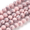 Synthetic Turquoise Beads Strands TURQ-H038-6mm-XXS04-1