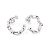 Non-Tarnish 304 Stainless Steel Stud Earring for Women EJEW-F287-03P-1