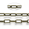 Unwelded Iron Paperclip Chains CH-S125-02E-AB-2