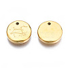 316 Surgical Stainless Steel Charms LS-STAS-S116-418H-G-3