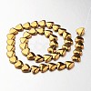 Electroplate Non-magnetic Synthetic Hematite Bead Strands G-F300-22C-03-2