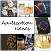 Stamping Hot Foil Paper DIY-WH0320-32A-7