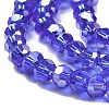 Transparent Glass Beads EGLA-A035-T4mm-B21-3