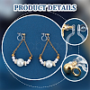 30Pcs 304 Stainless Steel Clip-on Earring Findings STAS-UN0051-65-5