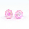 Eco-Friendly Transparent Acrylic Beads TACR-PL642-8mm-10-2