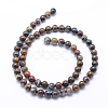 Natural Pietersite Beads Strands G-P336-01-6mm-2