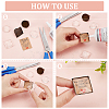 DIY Blank Dome Finger Ring Making Kit DIY-DC0001-79-4