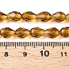 Transparent Glass Beads Strands EGLA-N013-T6mm-D16-4