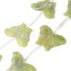 Natural Butter Jade Beads Strands G-B136-A06-2