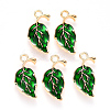 Alloy Enamel Pendants X-ENAM-S121-022B-2