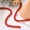 Natural Carnelian Beads Strands G-C076-6mm-2A-5