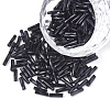 Glass Twisted Bugle Seed Beads SEED-S018-02B-1