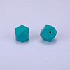 Hexagonal Silicone Beads SI-JX0020A-28-1