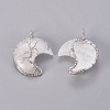 Natural Quartz Crystal Tree of Life Wire Wrapped Pendants G-L520-E06-P-2