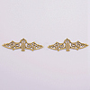 Alloy Filigree Joiners Links PALLOY-WH0072-03AB-1