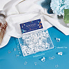 150Pcs 3 Style Plastic Clip-on Earring Findings KY-SC0001-72-6