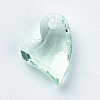 Transparent Acrylic Charms X-MACR-G055-11mm-M-4