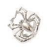 Alloy Spider Adjustable Ring for Halloween RJEW-O048-01P-4