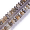 Natural Black Sunstone Beads Strands G-L492-05D-1