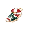 Christmas Alloy Enamel Pendants FIND-H055-17A-G01-2