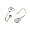 Non-Tarnish 316 Surgical Stainless Steel Clip on Nose Rings STAS-P336-09E-P-2