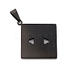 304 Stainless Steel Pendants STAS-K283-05EB-1