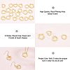20Pcs 4 Style Rack Plating Alloy Bead Frame FIND-CA0006-18-5