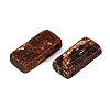 Natural Tree Bark Agate Pendants G-Q606-19-2
