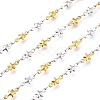 304 Stainless Steel Star Link Chains CHS-M003-04GP-2