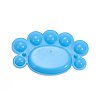 Plastic Watercolor Oil Palette AJEW-L072-B02-2